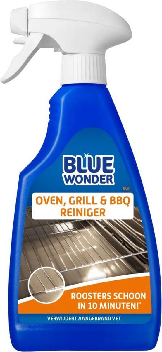 blue wonder oven schoonmaken