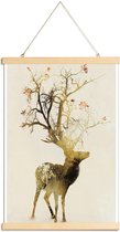 JUNIQE - Posterhanger Autumn -30x45 /Bruin & Ivoor