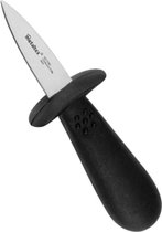 Metaltex Couteau à Huîtres 15,5 Cm Inox/Polypropylène Zwart/Argent