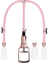Clitoral & Nipple Pump Set Large - Rose Gold - Pumps - Clit & Nipple Suckers