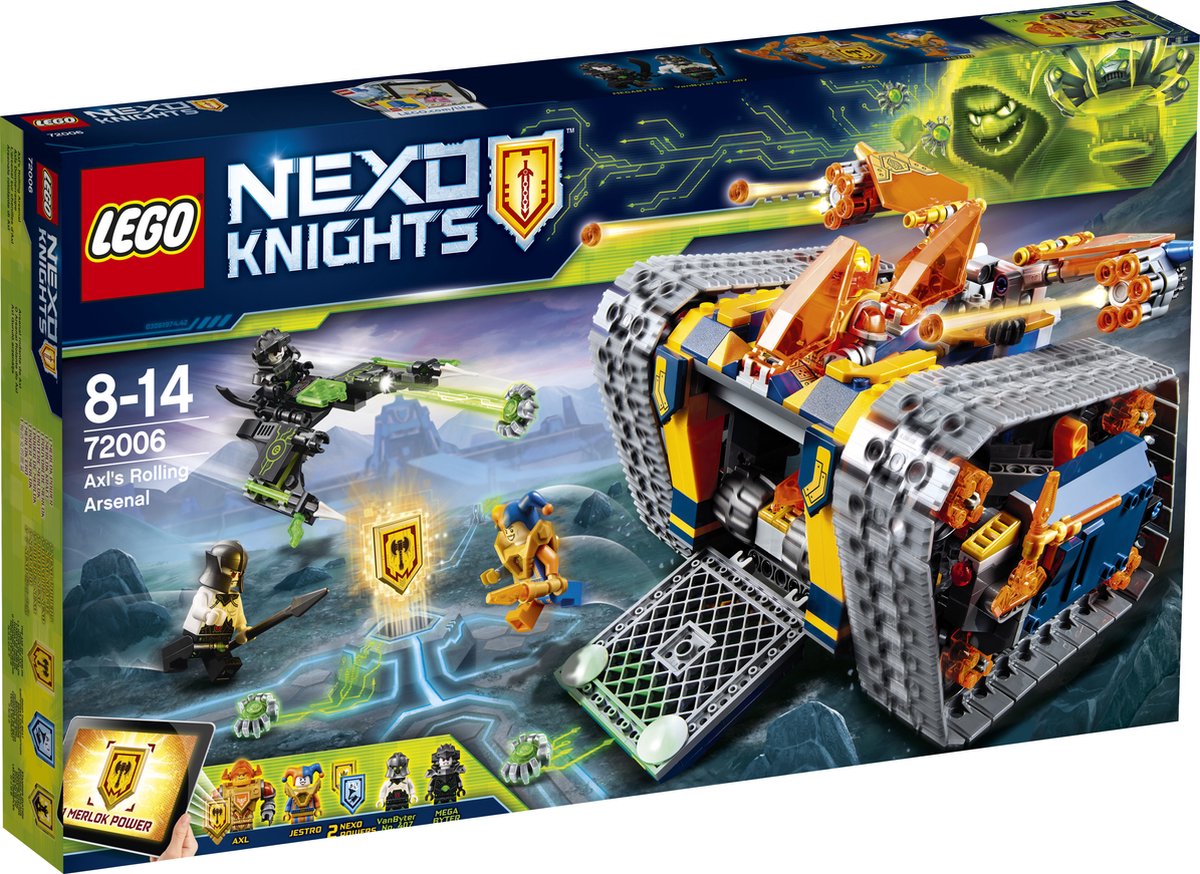 LEGO NEXO KNIGHTS Axl‘s Rollende Arsenaal - 72006