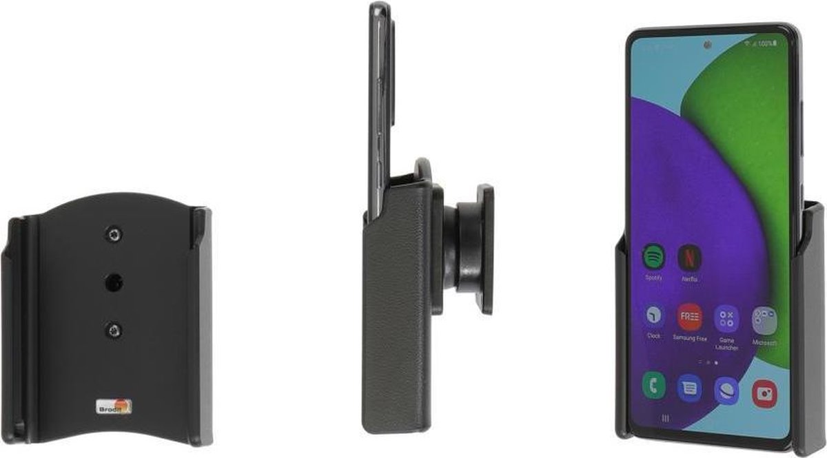 Brodit houder geschikt voor Samsung Galaxy A52 Passieve houder met swivelmount