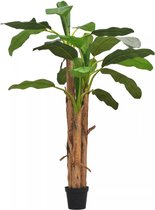 Medina Kunst bananenboom met pot 250 cm groen