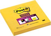 Post-it Super Sticky notes formaat 76 x 76 mm geel blok van 90 vel