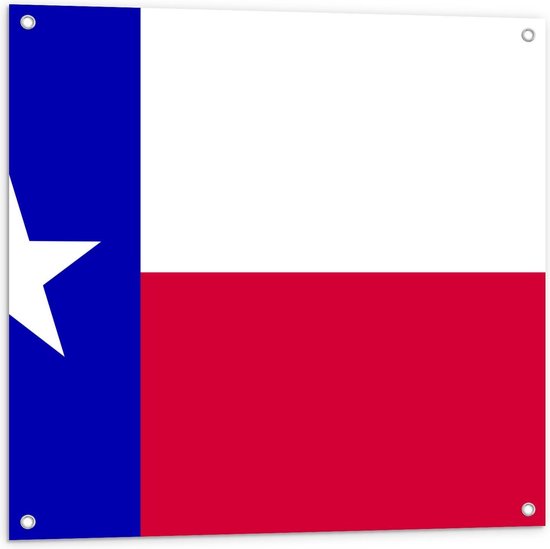 Tuinposter – Beeldmerk van Texas - 80x80cm Foto op Tuinposter  (wanddecoratie voor buiten en binnen)