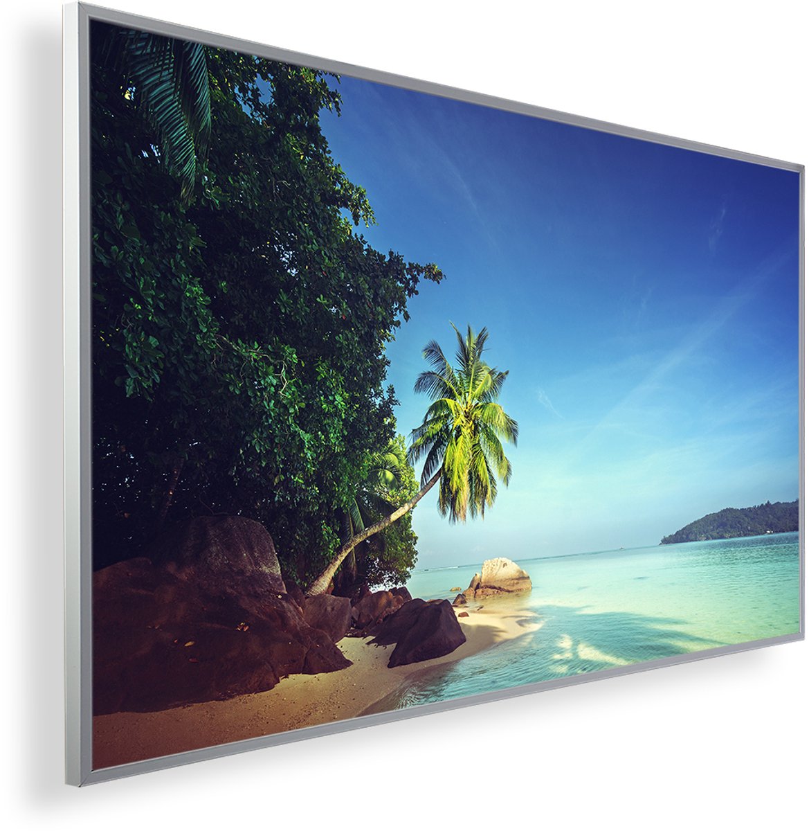 Infrarood Verwarmingspaneel 600W met fotomotief en Smart Thermostaat (5 jaar Garantie) - Strand van de Seychellen 41