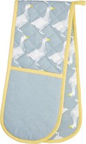 Kitchencraft Ovenhandschoen Gans 87 Cm Katoen Grijs 2 Stuks