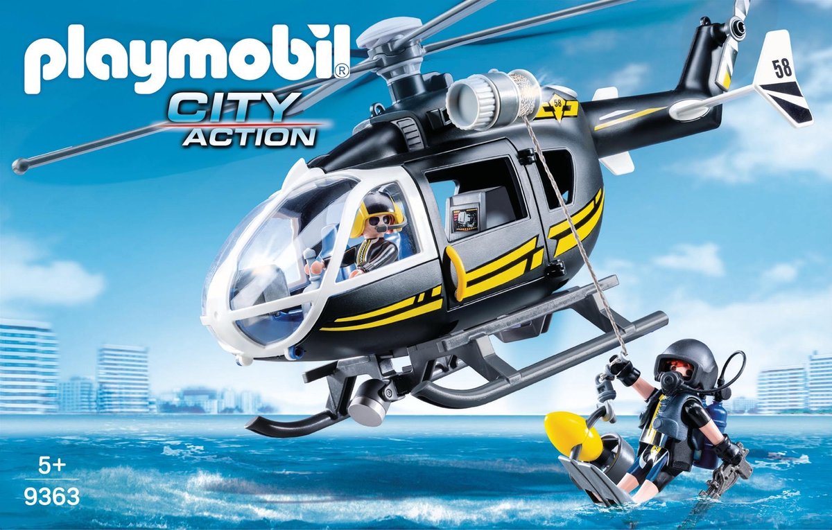 PLAYMOBIL SIE-helikopter - 9363 | bol.com