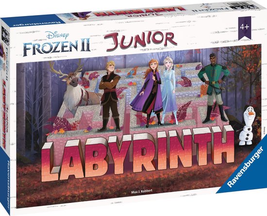 Afbeelding van het spel Ravensburger 20416 - Disney Frozen 2 / The Ice Queen 2 - Junior Labyrinth