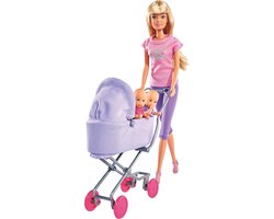 foto van Steffi Love met Kinderwagen en Baby's