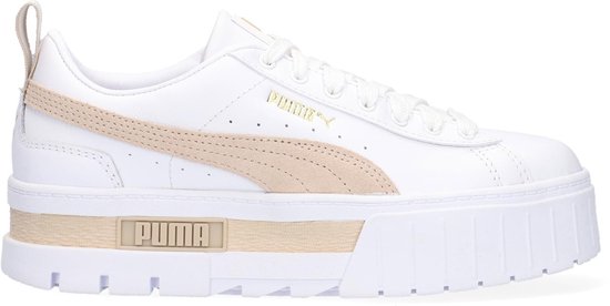 PUMA Cali Star Wn's Lage sneakers Leren Sneaker Dames Wit - Schoenen.nl