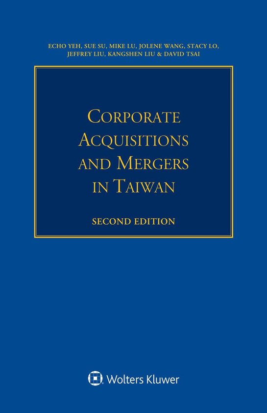 Corporate Acquisitions and Mergers in Taiwan - cover