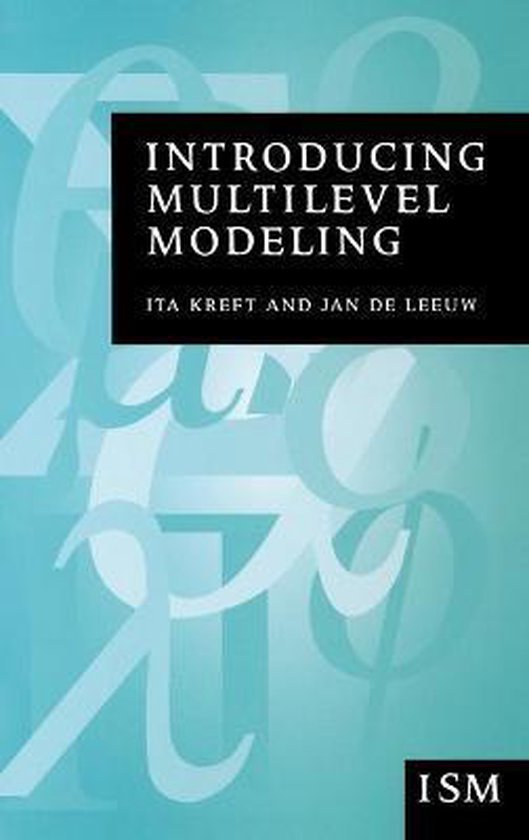 Introducing Statistical Methods series- Introducing Multilev ... - cover