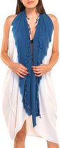 Pareo Tuniek Tie Dye Petrol Blue - volwassene - Strandmode - Beach-dress - Sarong dress