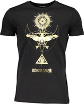 Roberto Cavalli T-shirt Zwart L Heren