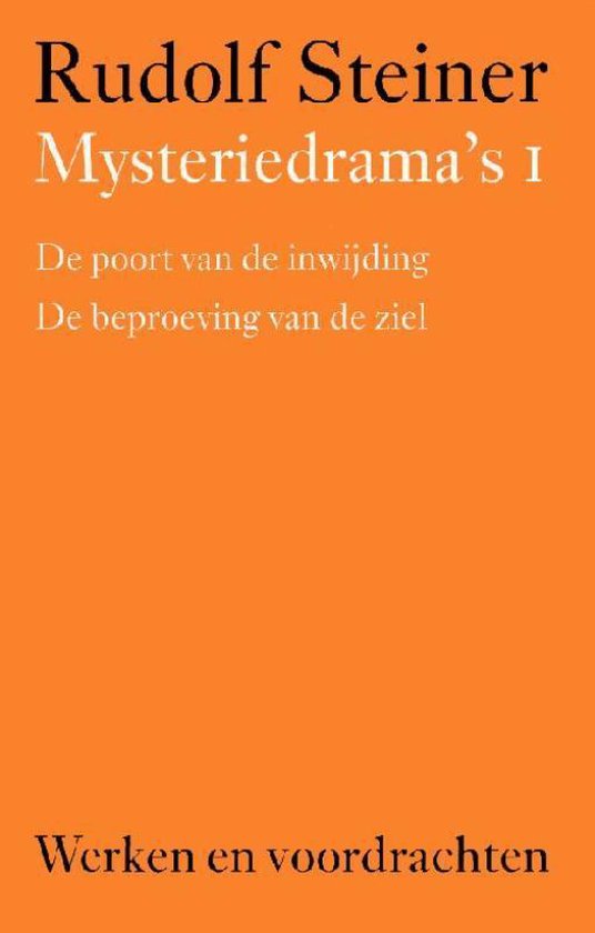 Cover van het boek 'Werken en voordrachten p / 2 mysteriedrama' van Rudolf Steiner