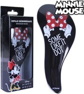 Ontwar Haarborstel Minnie Mouse Zwart