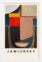 JUNIQE - Poster met houten lijst Alexej von Jawlensky - Die Nacht