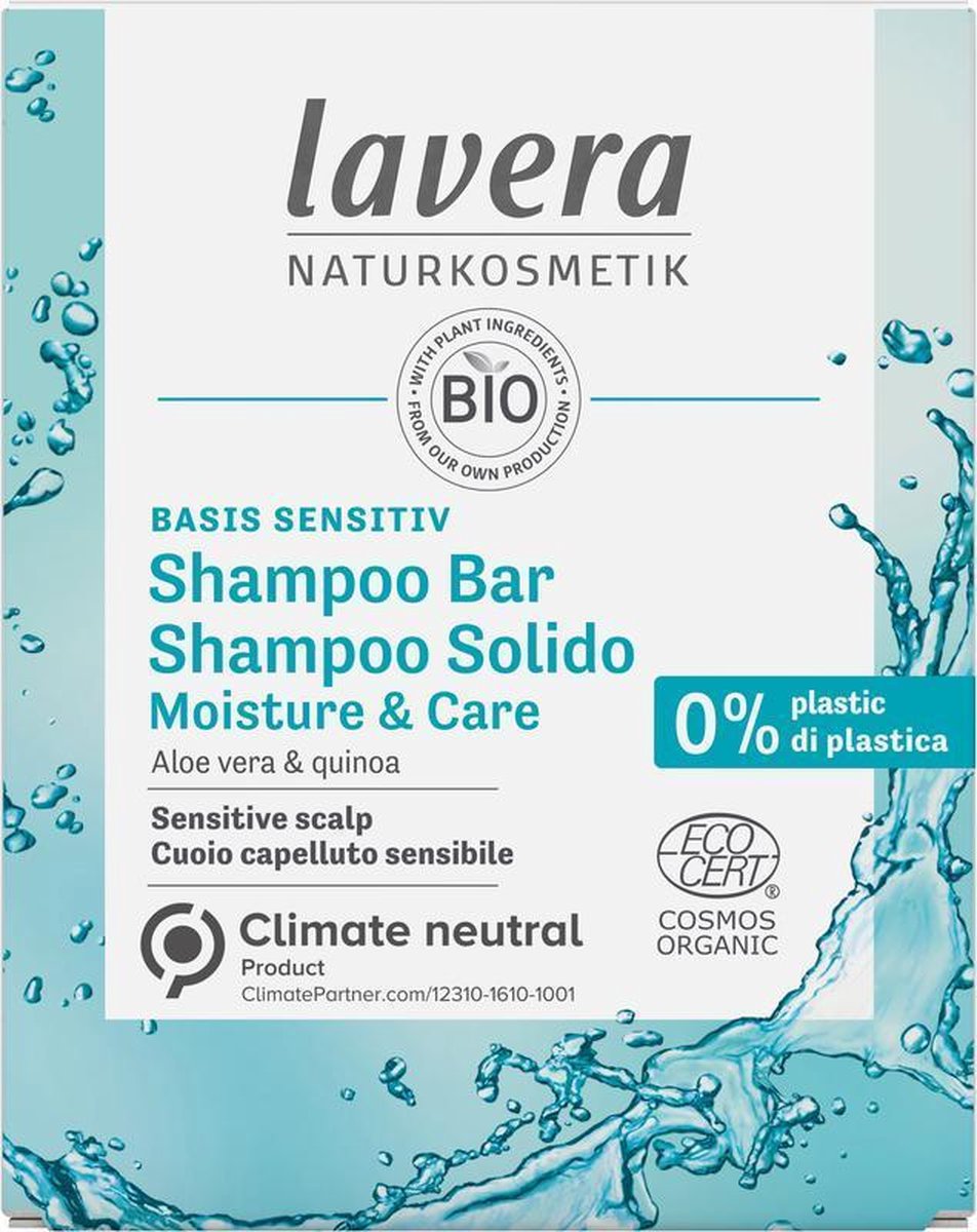 Basis Sensitiv Moisture & Care Shampoo Bar ( Citlivá Pokožka ) - Tuhý Šampon 50.0g