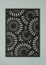 Wanddecoratie | Geometrisch cirkels - L (43x60cm)