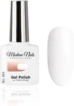 Modena Nails UV/LED Gellak Wit Classic 7.3ml. - 001