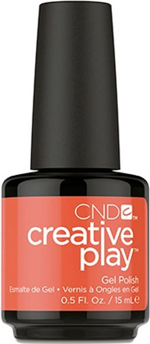 CND - Creative Play Gel Polish - #499 Tangerine Rush - 15 ml