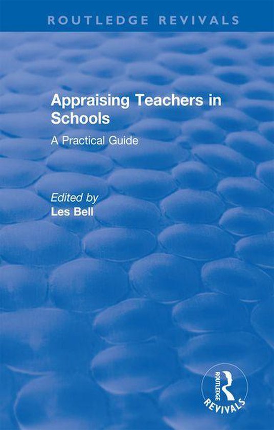 Routledge Revivals - Appraising Teachers in Schools - cover