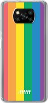 6F hoesje - geschikt voor Xiaomi Poco X3 Pro -  Transparant TPU Case - #LGBT #ffffff