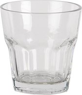 Clayre & Eef Waterglas Ø 8*8 cm / 180 ml Transparant Glas Drinkbeker Drinkglas