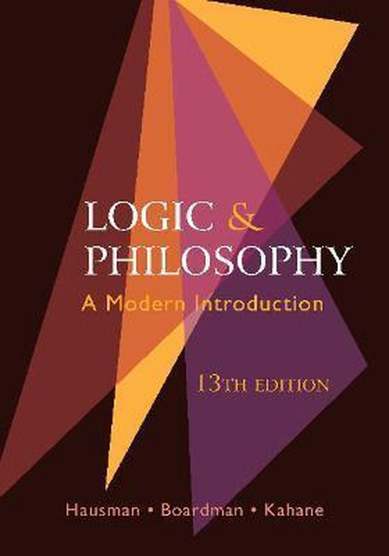 Logic and Philosophy 9781624669354 Howard Kahane Boeken