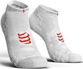 Compressport Pro Racing Socks V3.0 Run Low White - maat 42-44