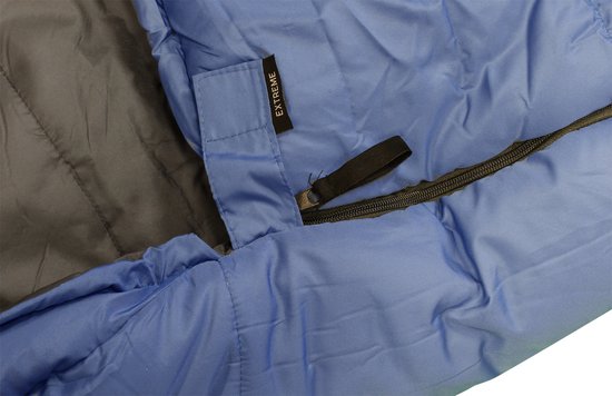 Eurotrail Slaapzak Extreme - Lavendelblue/ Charcoal van Eurotrail — afbeelding 3