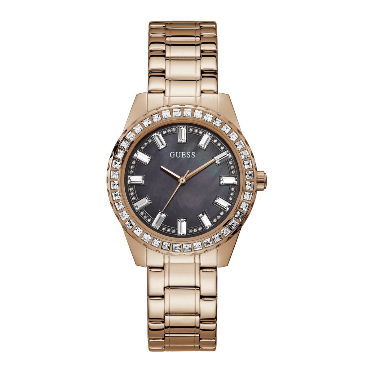 Guess Sparkler GW0111L3 Horloge - Staal - Rosékleurig - Ø 38 mm