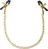 Fetish Fantasy Gold FF GOLD NIPPLE CHAIN CLAMPS