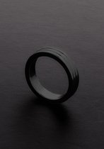 Triune - Golden Black Ribbed C-Ring (10x40mm)