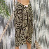 Balyy Pareo met Gesp Play the Game / PAREO - SARONG - OMSLAGDOEK -  115x175 cm - RAYON