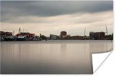 Skyline van de Nederlandse stad Haarlem Poster 180x120 cm - Foto print op Poster (wanddecoratie woonkamer / slaapkamer) / Europese steden Poster XXL / Groot formaat!