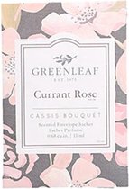 Greenleaf Geurzakje Currant Rose 9 Cm Hout Roze