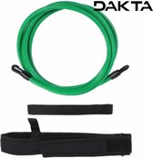 Dakta® Weerstandsbanden | Zwemtraining | Fitness | Weerstand | Elastisch | Zwemelastiek| Zwemmen | Trainingsbanden | Zwembad | Banden | Resistance cords | Groen