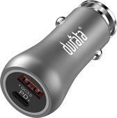 Durata - autolader USB-C Port (38W) met + USB Port (6.0A output)