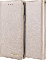 Voor iPhone XS Max CMai2 Zijde Textuur Horizontaal Flip Leren Case met Houder & Kaartsleuven & Fotolijst & Portemonnee (Lichtgoud)