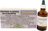 World of herbs fytotherapie voedingsallergie / intolerantie - 50 ml - 1 stuks