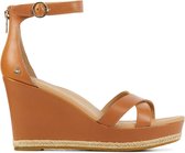 UGG Vrouwen Leren    Sandalen / Damesschoenen 1119980 - Cognac - Maat 41