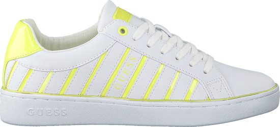 Guess Bolier Dames Sneakers - Wit - Maat 39 | bol.com
