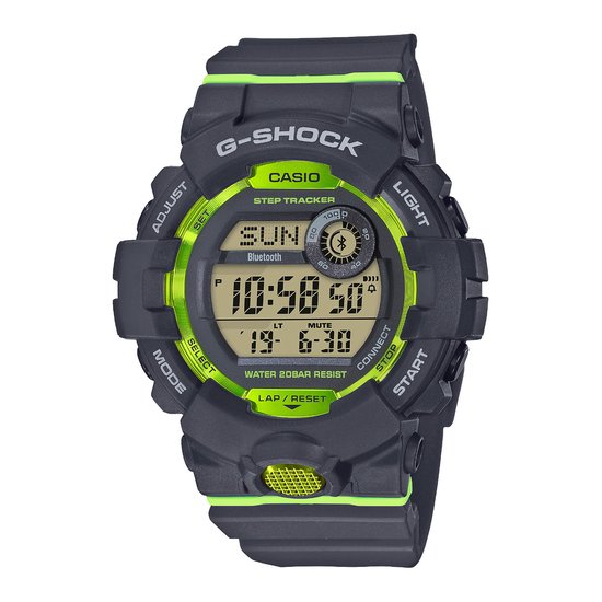 CASIO G-Shock Digital Mens Watch GBD-800-8ER Grey