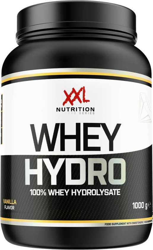 Noordoosten Ontmoedigd zijn zuiverheid XXL Nutrition Whey Hydro - Proteïne Poeder / Proteïne Shake - Aardbei 1000  gram | bol.com