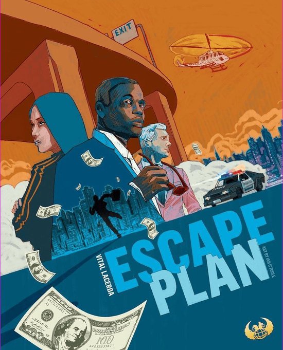 Boek: Escape Plan Board Game, geschreven door Eagle-Gryphon Games