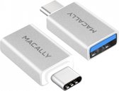 Macally UCUAF2 2-pack USB-C naar USB-A-adapter