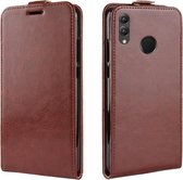 Honor 8X Hoesje - Mobigear - Serie - Kunstlederen Flipcase - Bruin - Hoesje Geschikt Voor Honor 8X