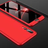 Mobigear 360 Hardcase Geschikt voor Huawei P20 Pro - Rood